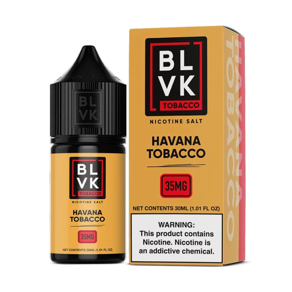 BLVK HAVANA TOBACCO ICE SALT JUICE 30ml